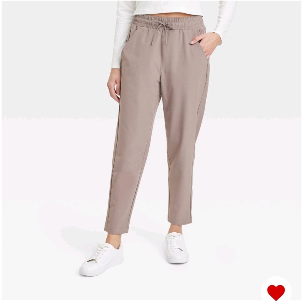 Women's Stretch Woven High-Rise Tapered Pant All In Motion Target Brand